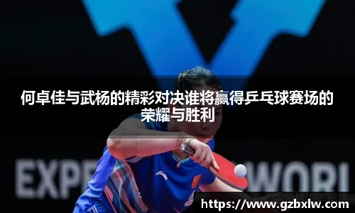 何卓佳与武杨的精彩对决谁将赢得乒乓球赛场的荣耀与胜利